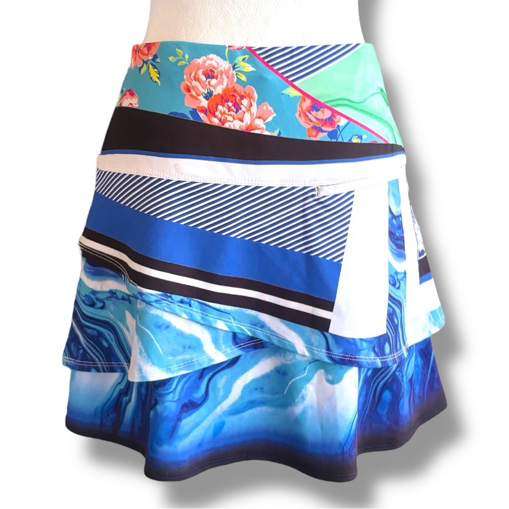 Lucky in Love Asymmetrical Tennis, Pickleball, Golf Skort. Women’s  Size X-Small